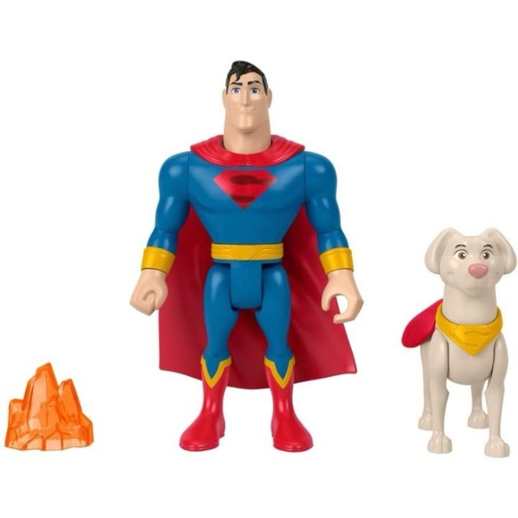 Fisher-Price League Of Superpets Other - Fisher-Price DC League Of Superpets Superman & Krypto Set